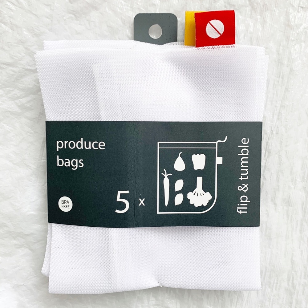 Flip and Tumble Reusable Produce bags.